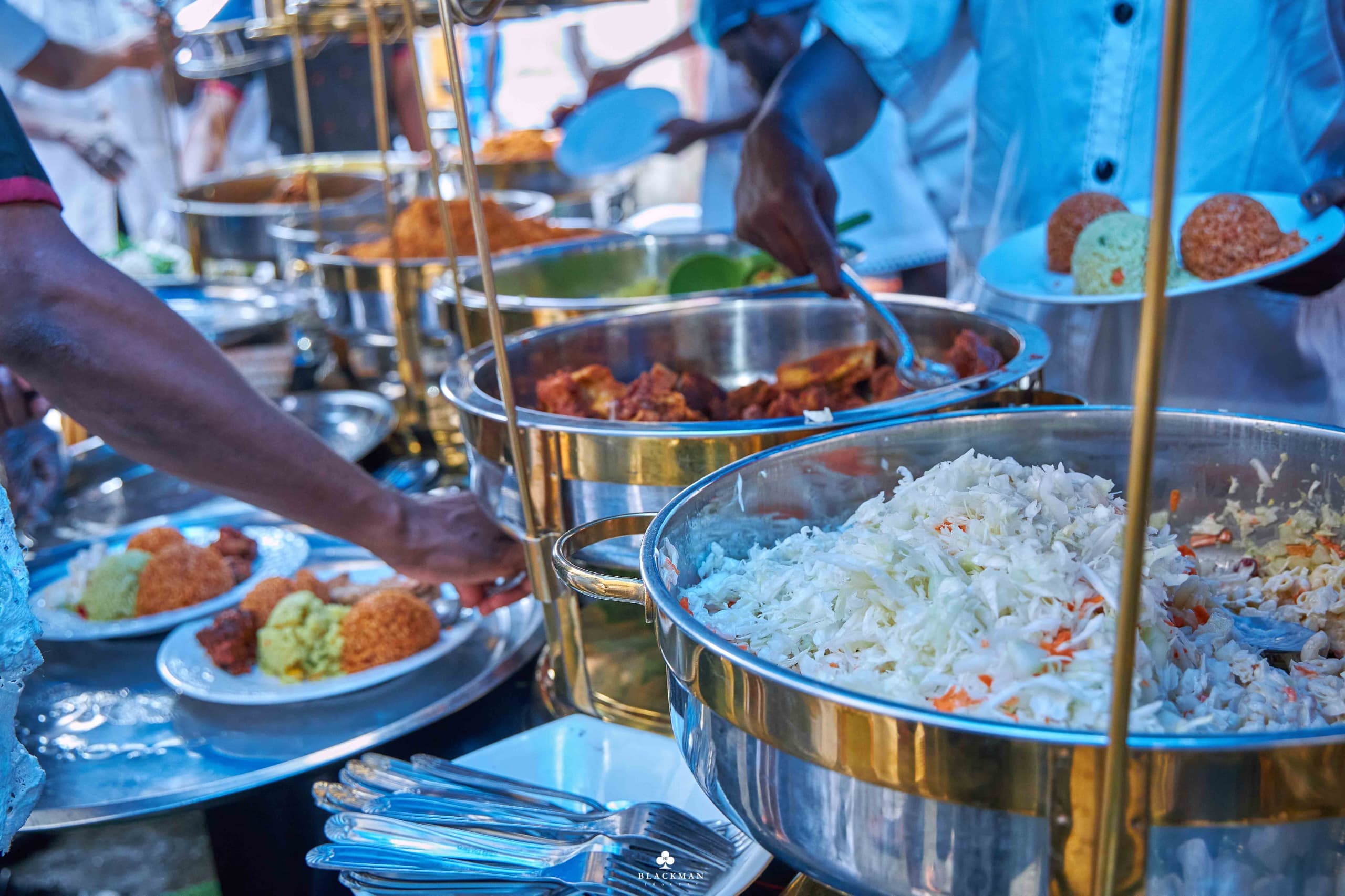 Omowunmi's Kitchen main preparation area